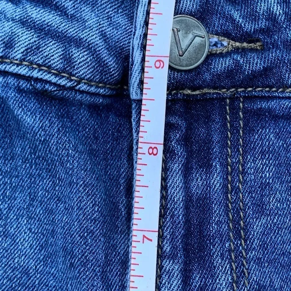 Versace V 1969 Italia Abbligiamento Sportivo jeans acid wash busted knee